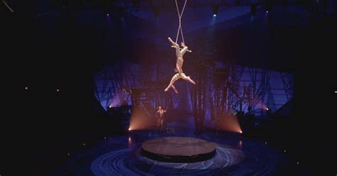 Cirque du Soleil bringing gravity.